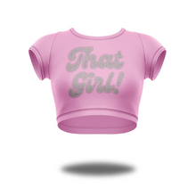 Load image into Gallery viewer, “That Girl” Cropped Tee
